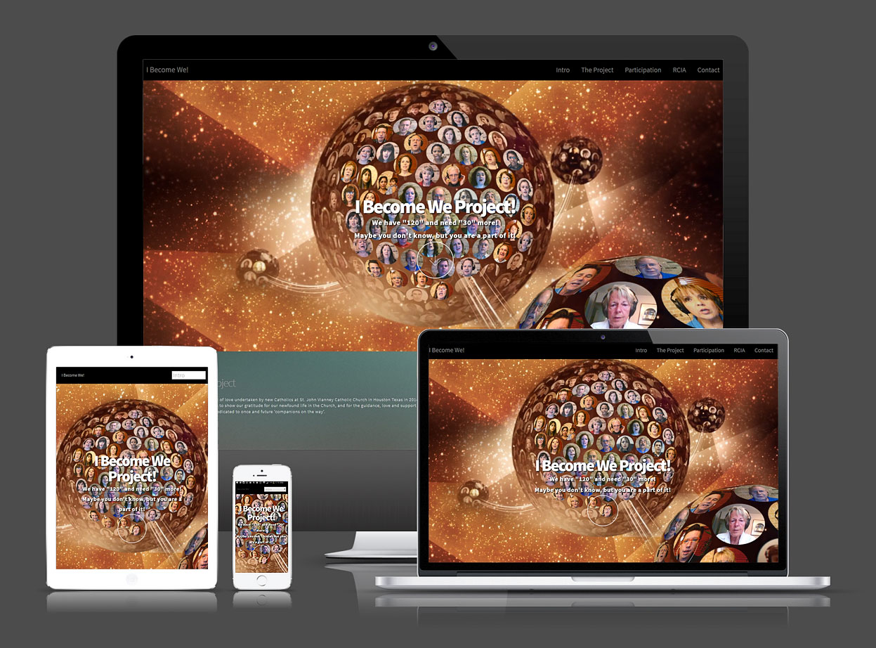 I Become We Responsive Website Design