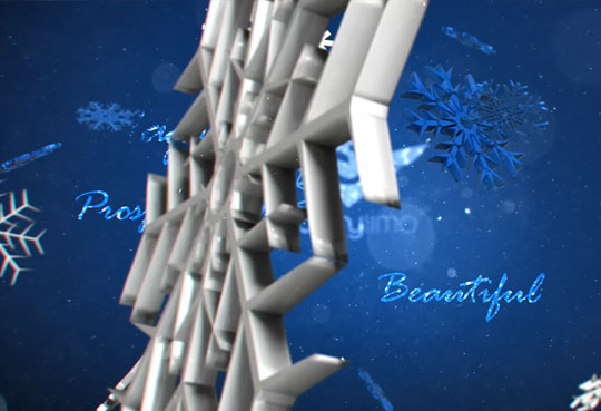 New Year Element 3D Commercial Video